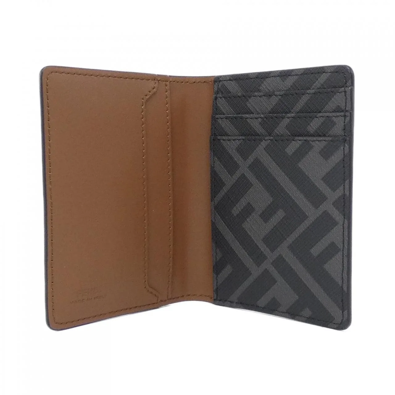 FENDI 7M0349 AFF2 Card Case Canvas Canvas New - Thumbnail 4