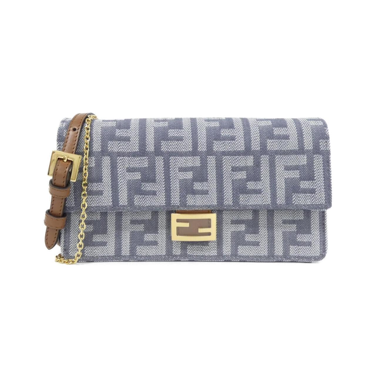 FENDI 8M0498 AUT4 Wallet Canvas