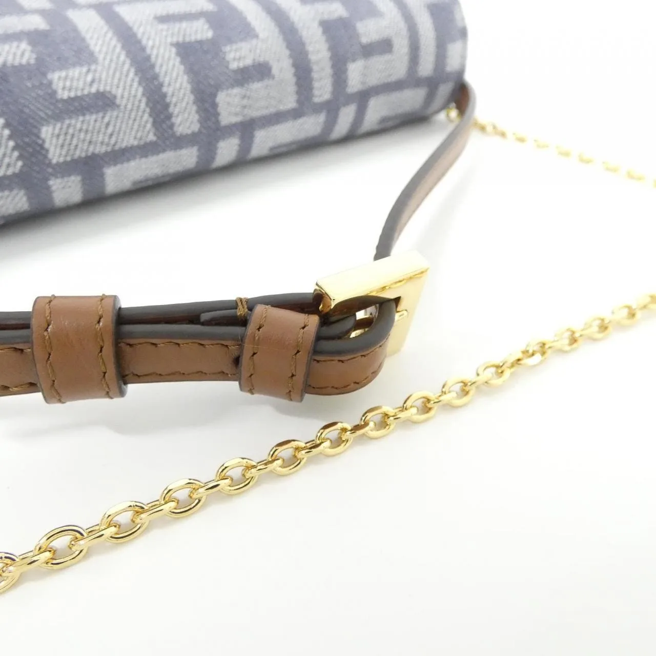 FENDI 8M0498 AUT4 Wallet Canvas Black Canvas New - Thumbnail 4