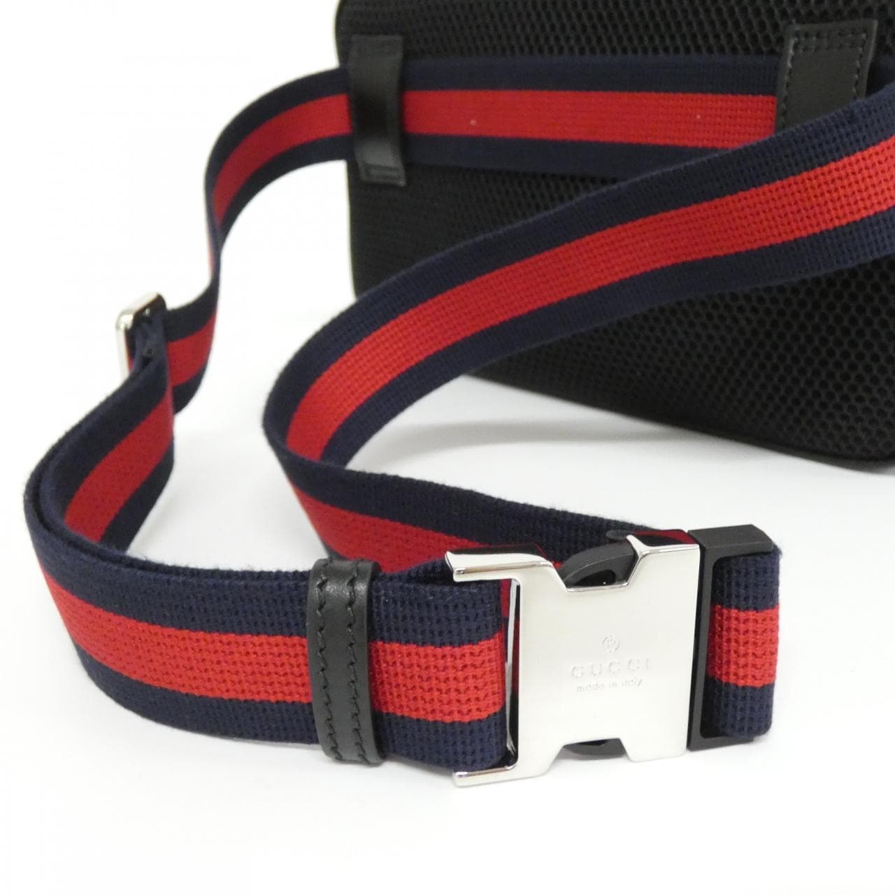 GUCCI 792094 FADJM Belt Bag Canvas Black Canvas - Thumbnail 5