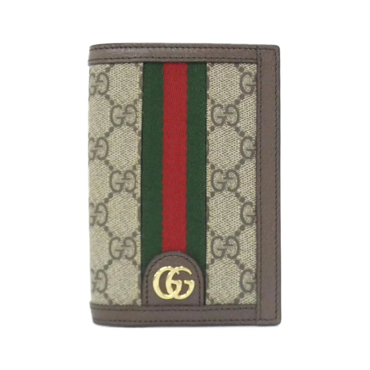 GUCCI 795158 96IWG Passport Case Canvas Black