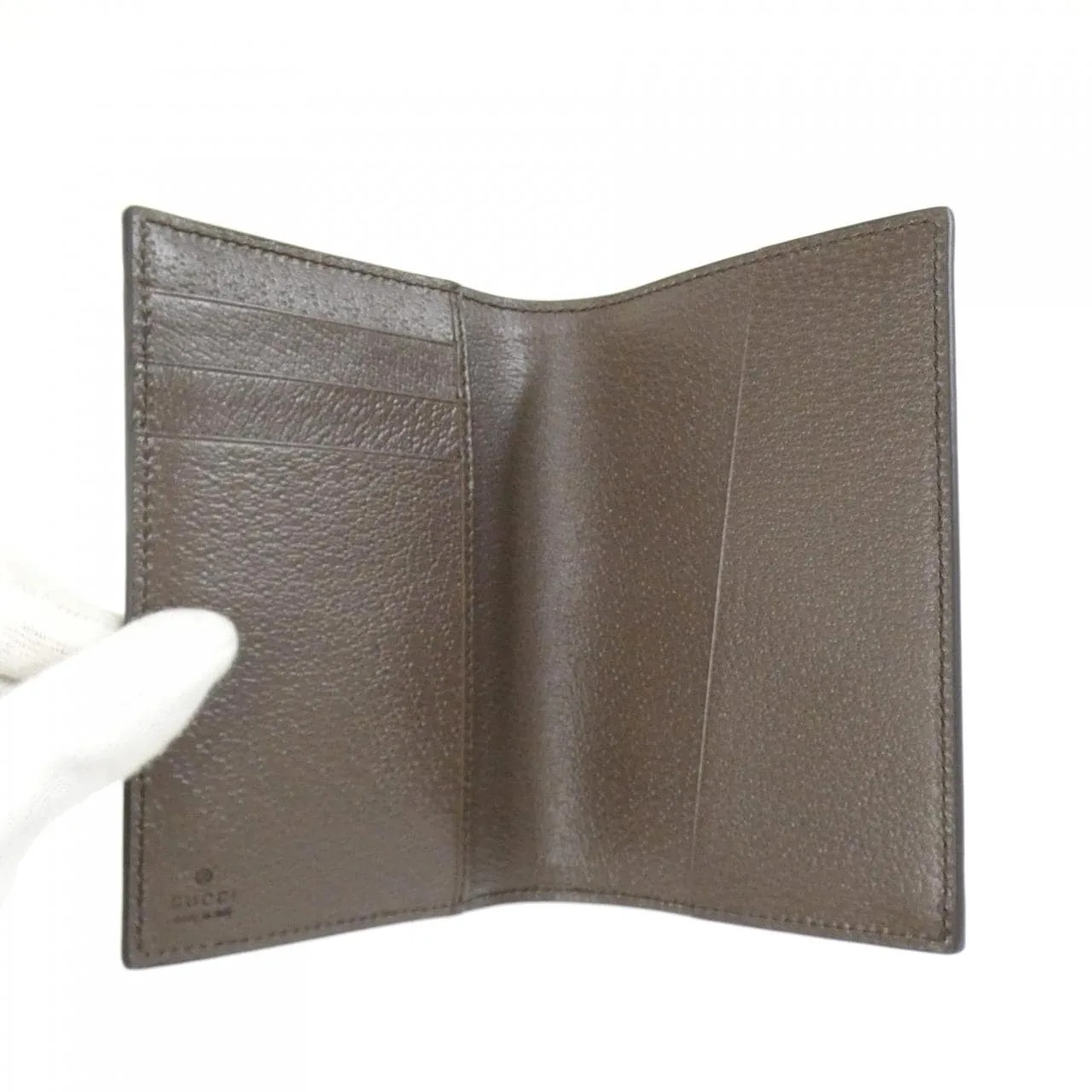 GUCCI 795158 96IWG Passport Case Canvas Black Canvas New - Thumbnail 4