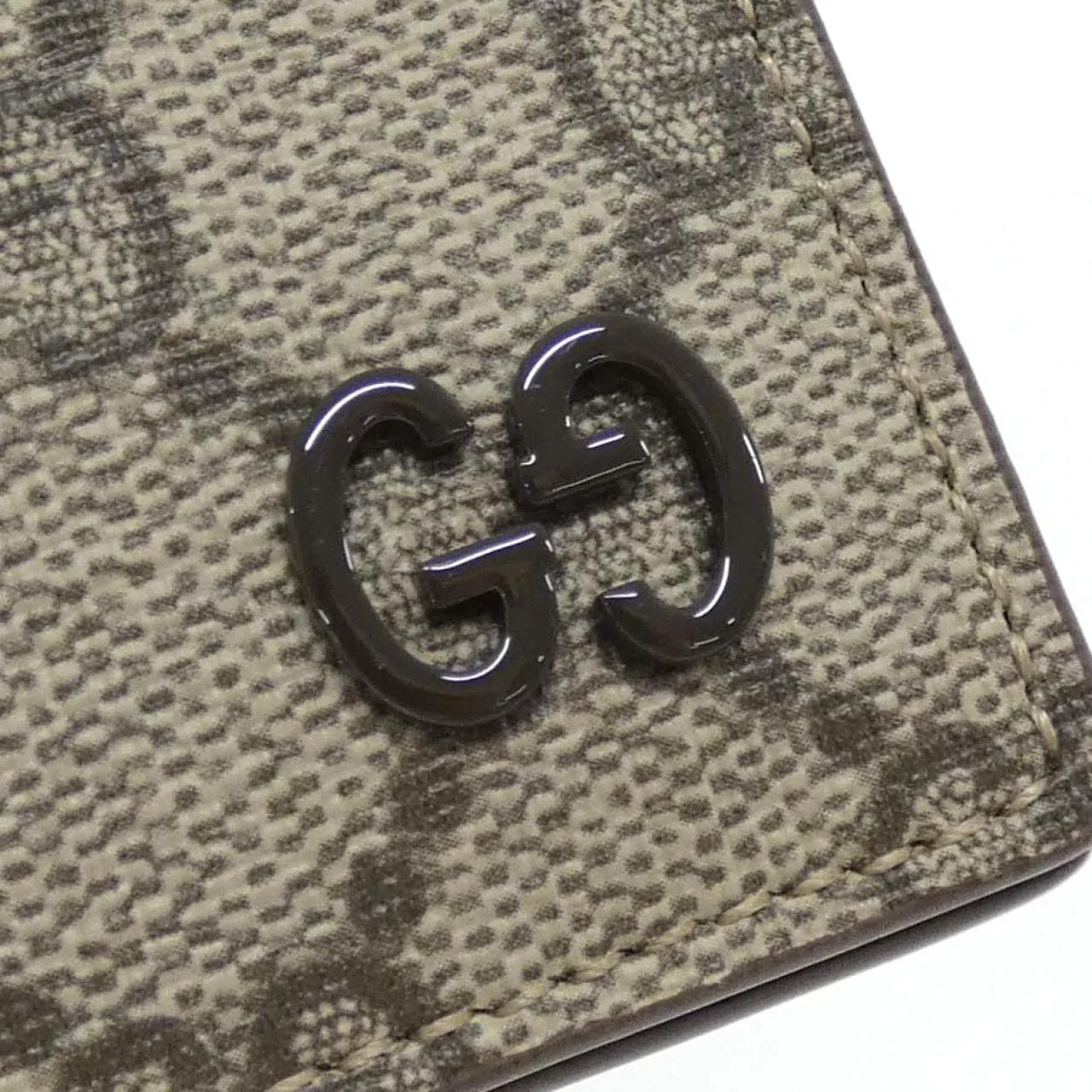 GUCCI 795229 FACQC Passport Case Canvas 黑色 帆布 新品 - 縮圖 3