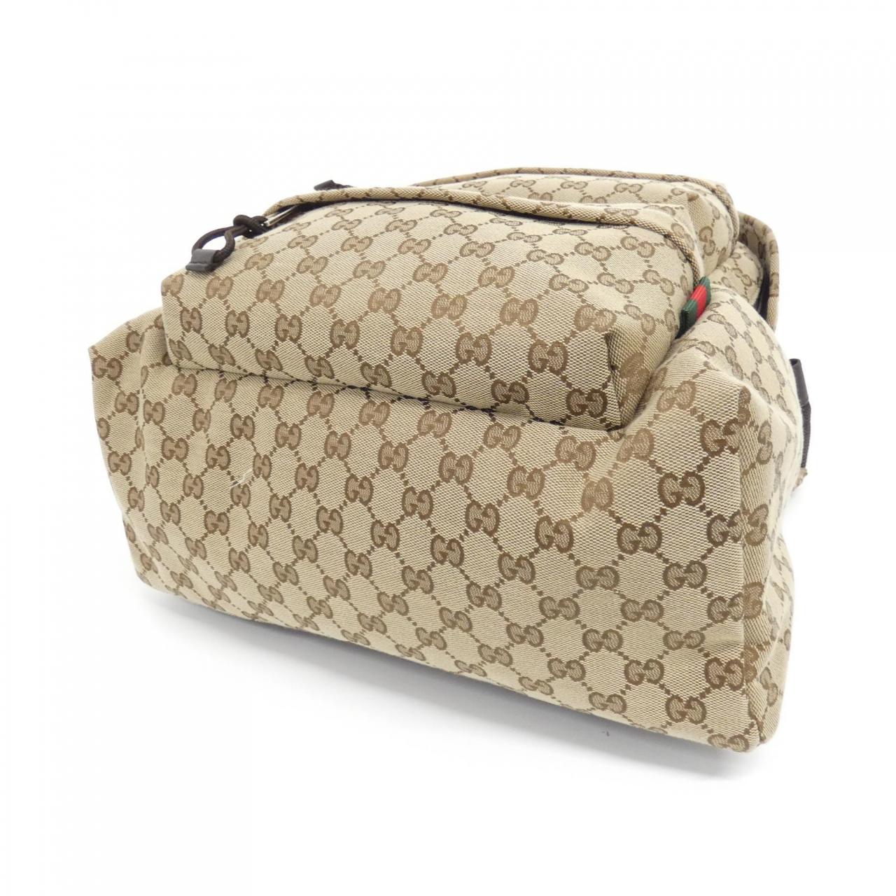 GUCCI 800265 FADSC Backpack Canvas Black Canvas New - Thumbnail 3