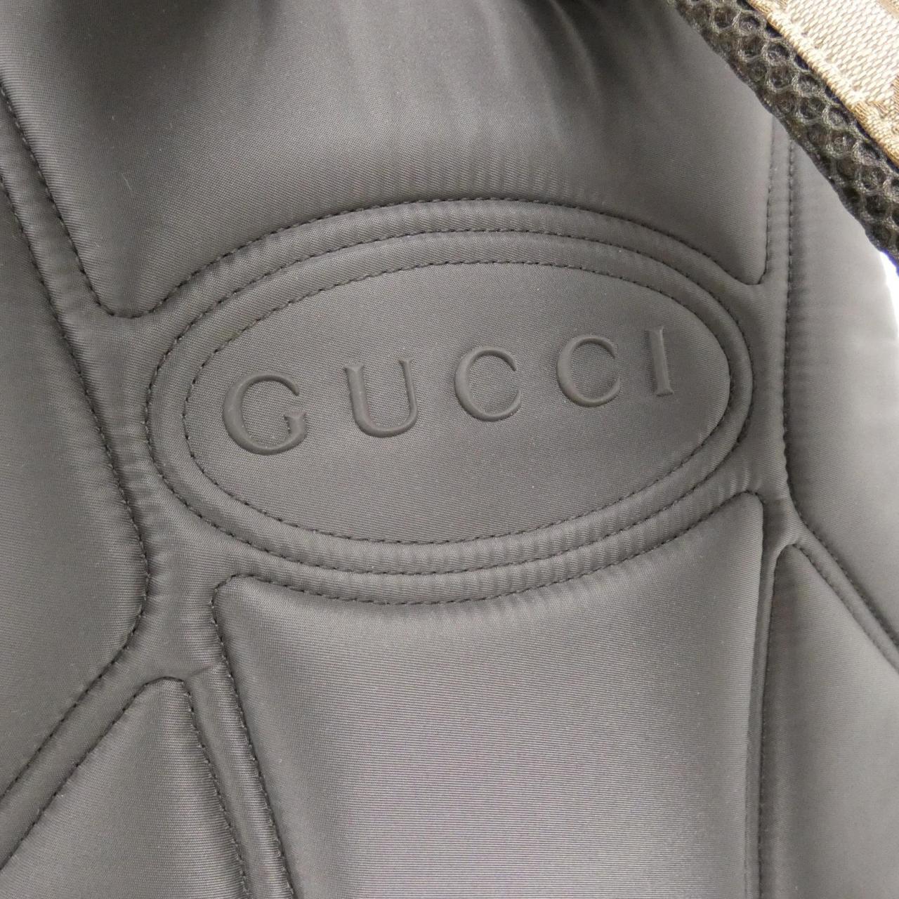 GUCCI 800265 FADSC Backpack Canvas Black Canvas New - Thumbnail 4