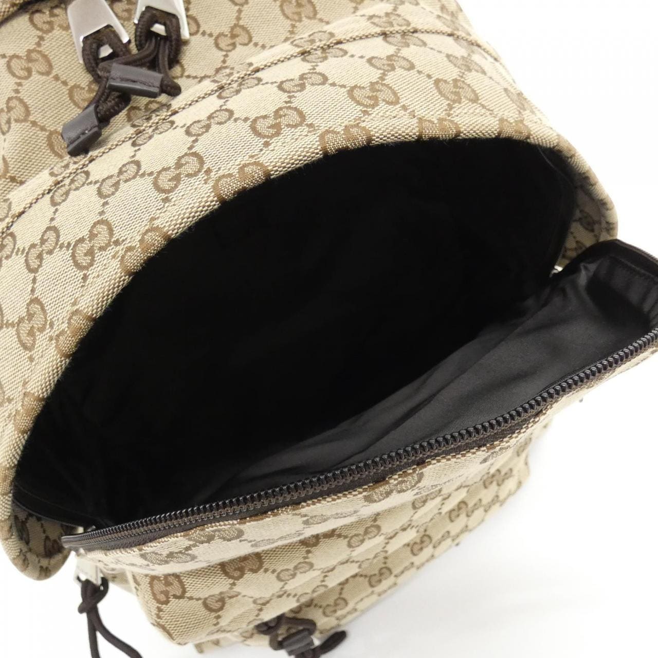 GUCCI 800265 FADSC Backpack Canvas Black Canvas New - Thumbnail 6