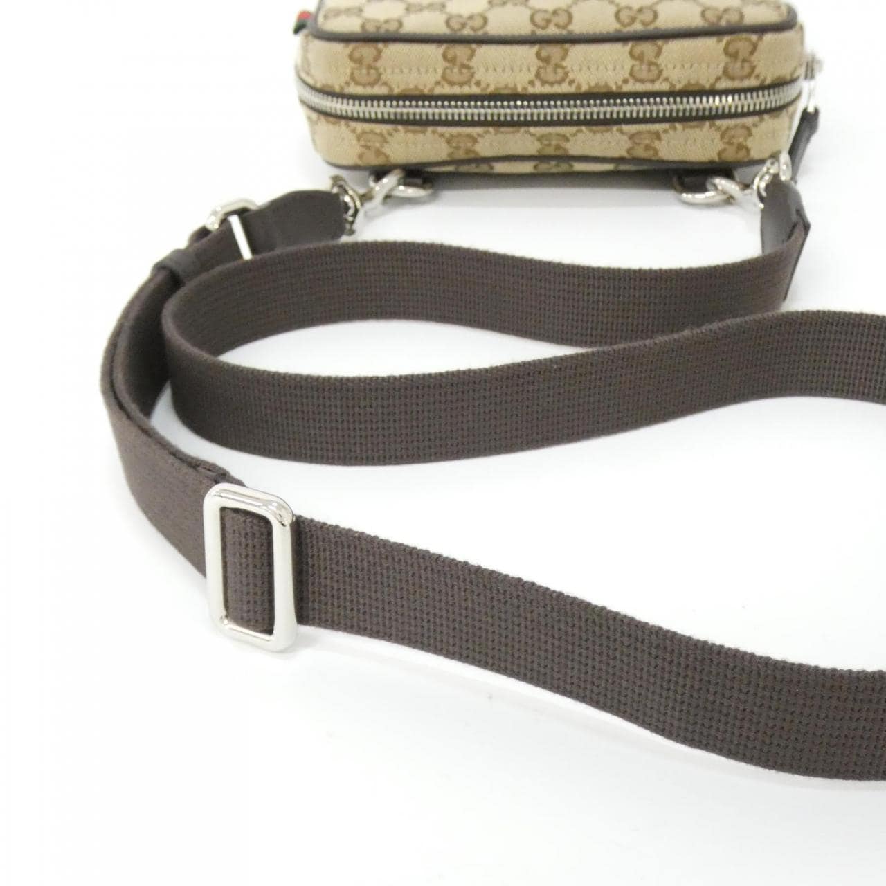 GUCCI 834268 FAEON Shoulder Bag Canvas Black Canvas New - Thumbnail 5