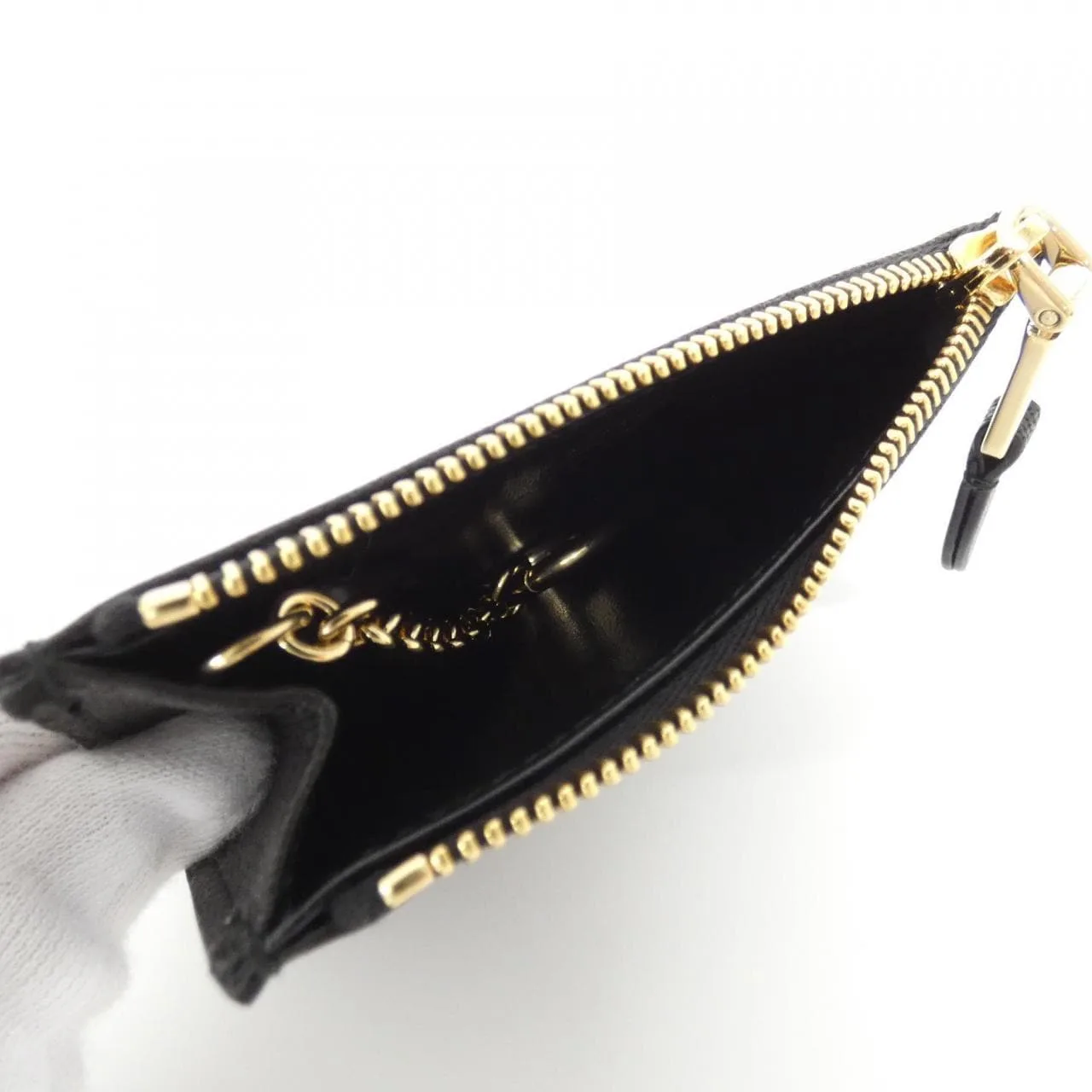 MIU MIU 5MC93M Coin Case Black New - Thumbnail 4