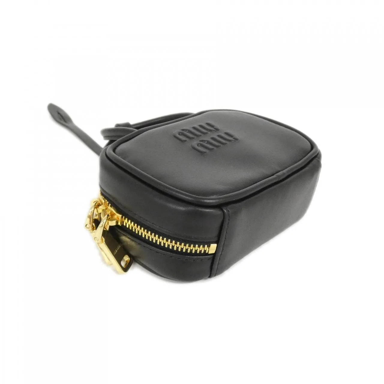 MIU MIU 5NR036 Wallet Black New - Thumbnail 4