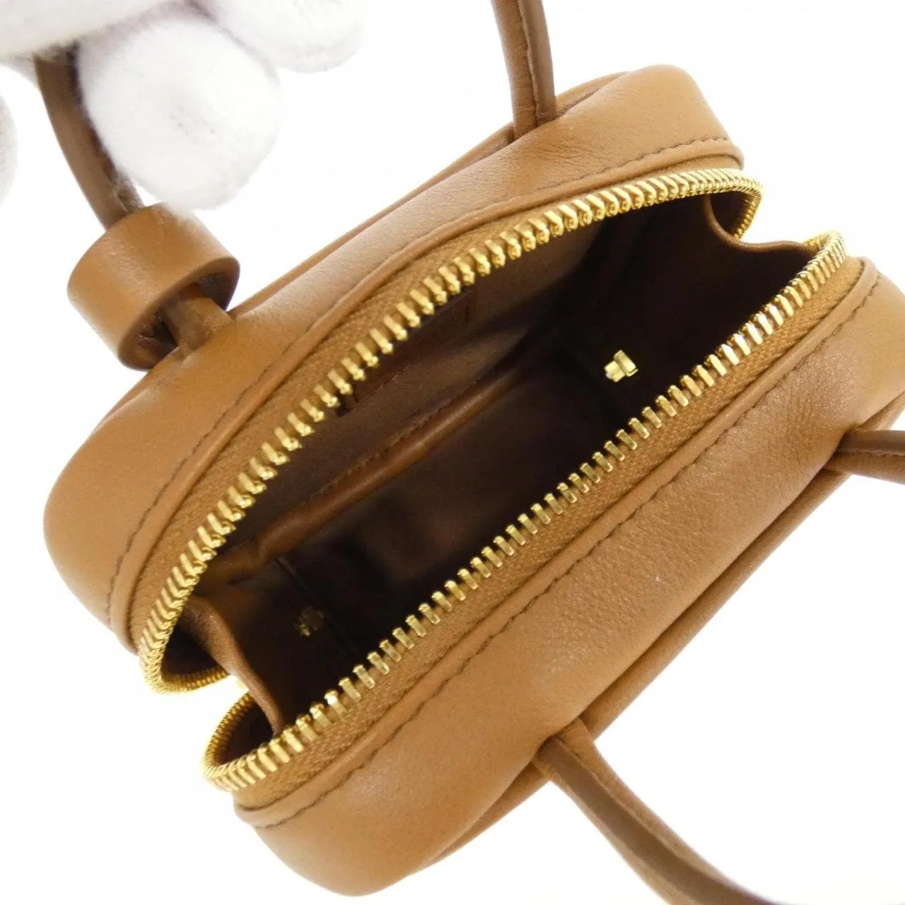 MIU MIU 5NR036 Wallet Cognac New - Thumbnail 4