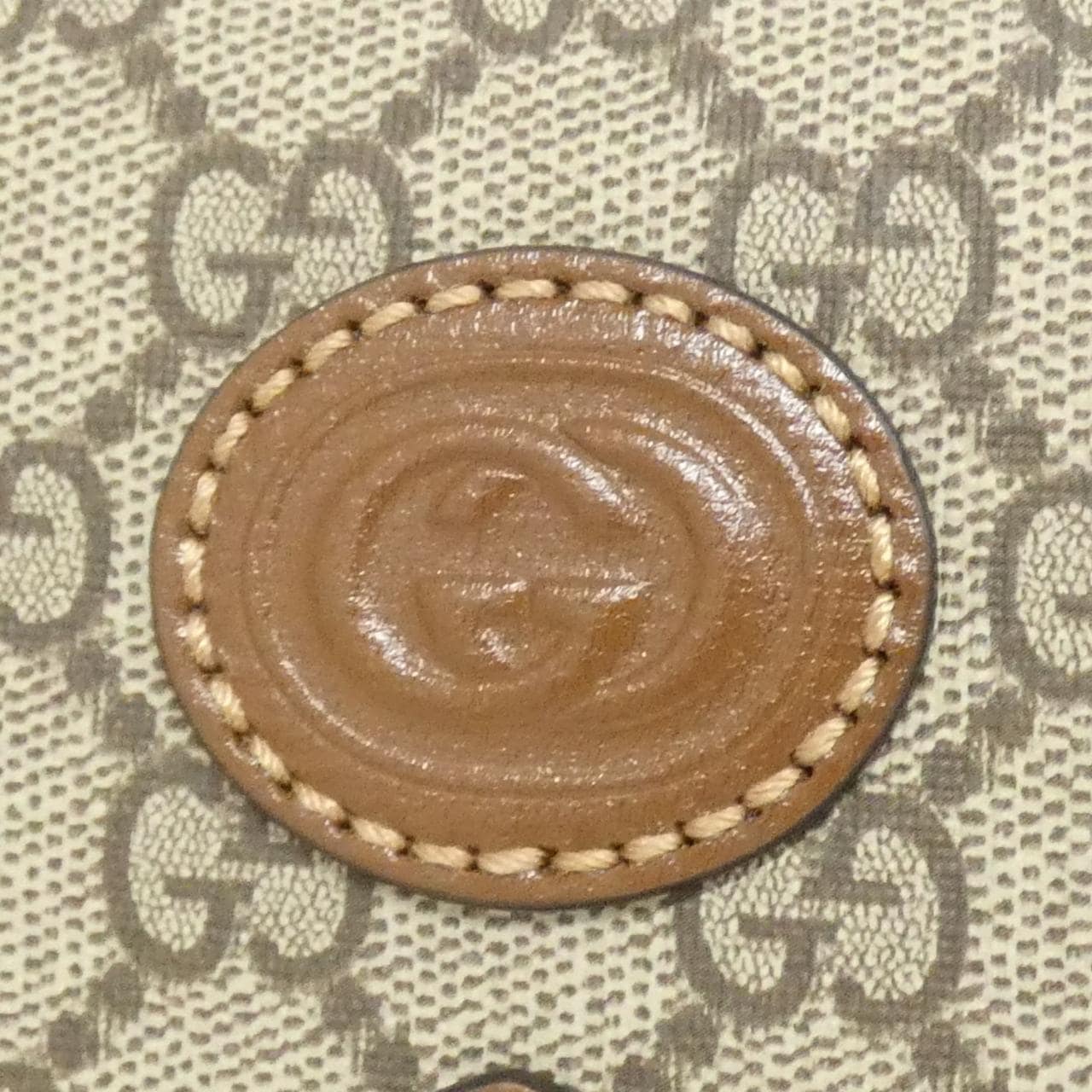 GUCCI 671620 92TCG Shoulder Bag Canvas 黑色 帆布 新品 - 縮圖 4