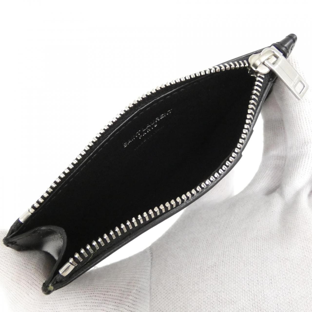 SAINT LAURENT 629899 1JB0E Coin Case 4