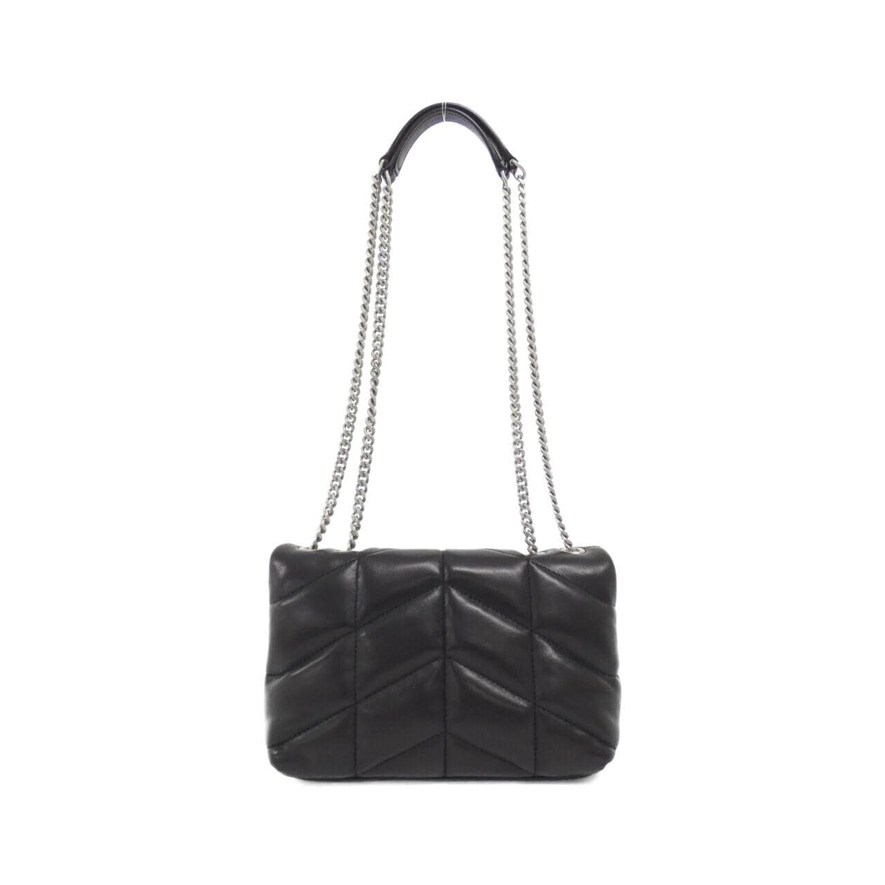 SAINT LAURENT 759337 1EL00 Shoulder Bag Lambskin Black Lambskin - Thumbnail 2
