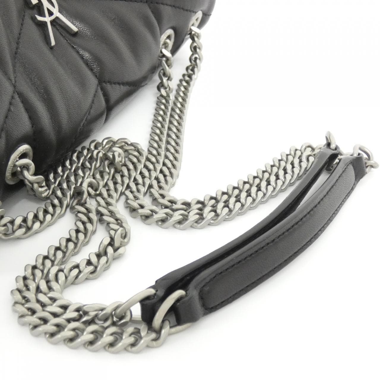 SAINT LAURENT 759337 1EL00 Shoulder Bag Lambskin Black Lambskin - Thumbnail 5