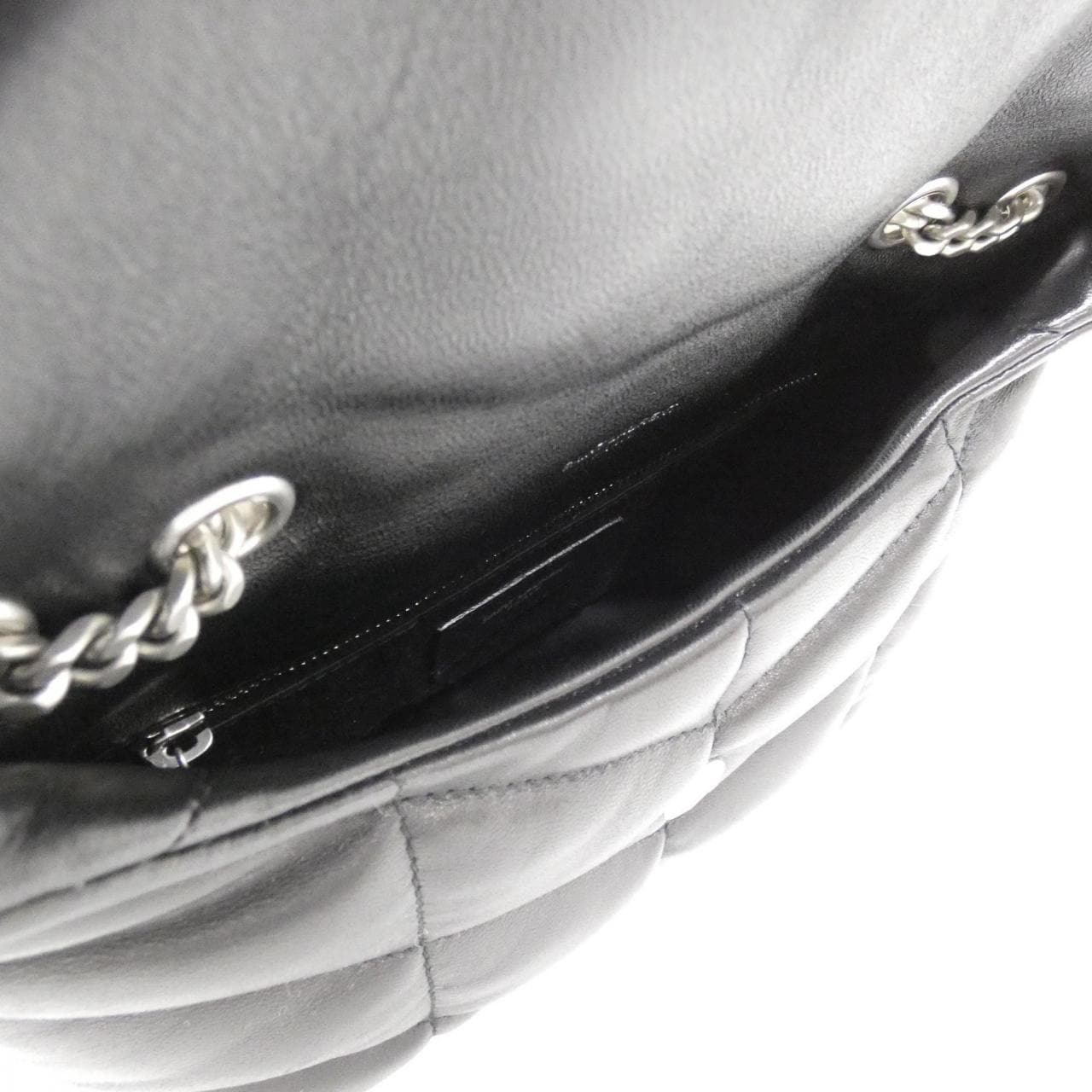 SAINT LAURENT 759337 1EL00 Shoulder Bag Lambskin Black Lambskin - Thumbnail 6