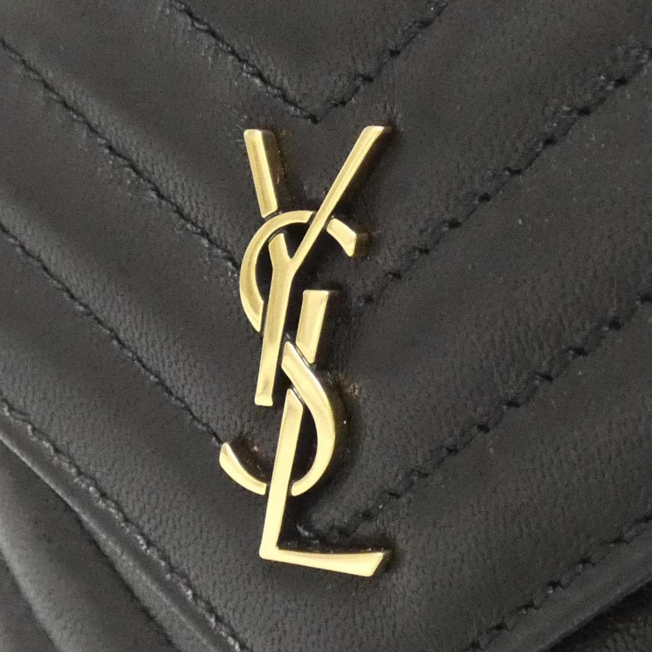 SAINT LAURENT 760745 1EL07 Shoulder Bag Lambskin Black Lambskin New - Thumbnail 4