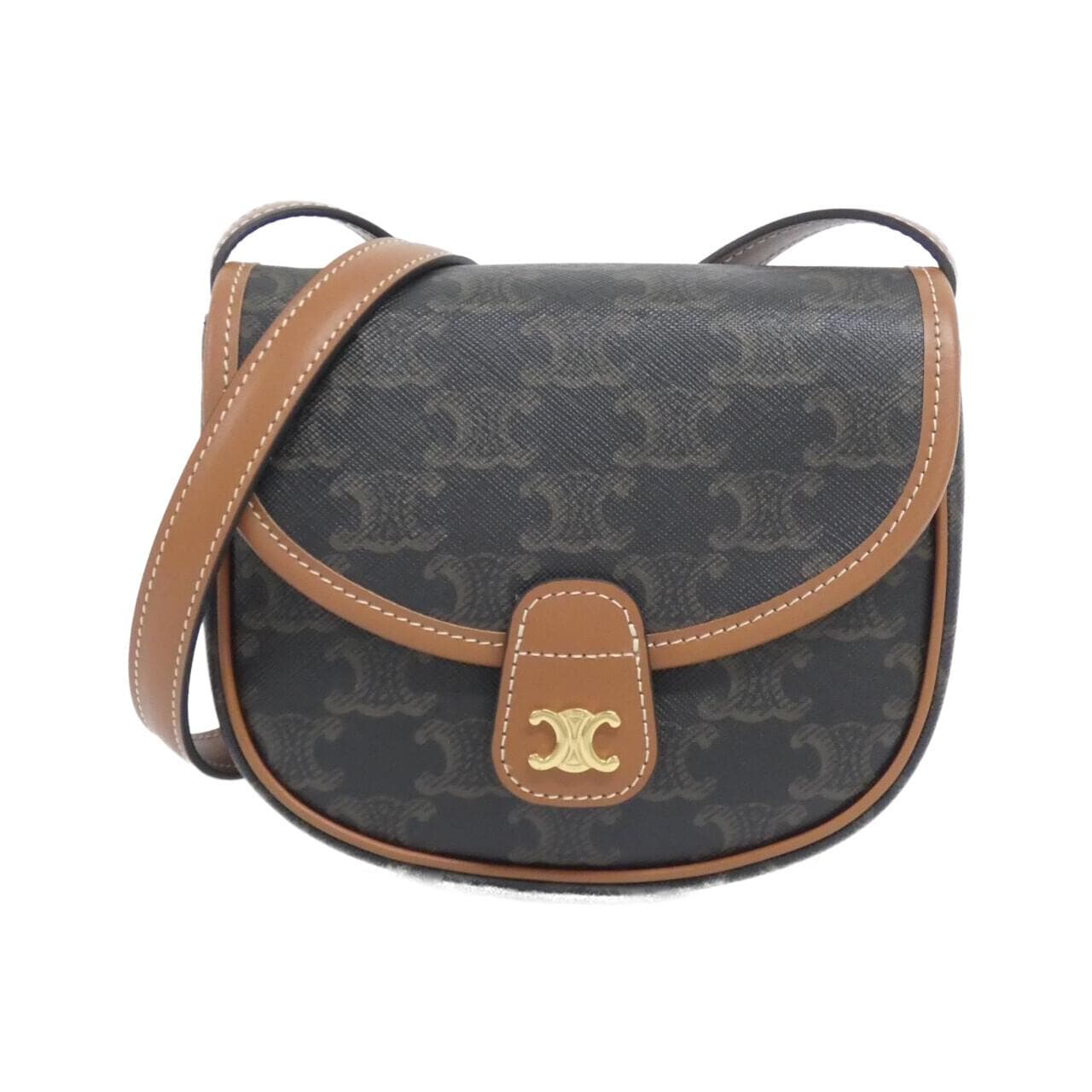 CELINE 196702BZJ Shoulder Bag Canvas