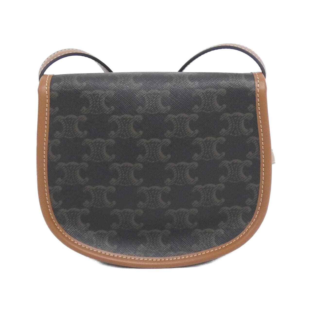 CELINE 196702BZJ Shoulder Bag Canvas 黑色 帆布 中古品A - 縮圖 2