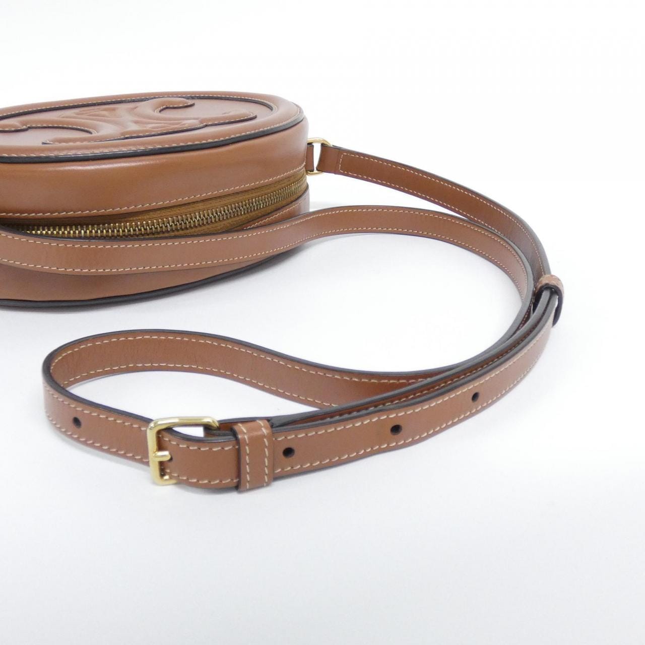 CELINE 198603DXC Shoulder Bag 黑色 中古品A - 縮圖 6