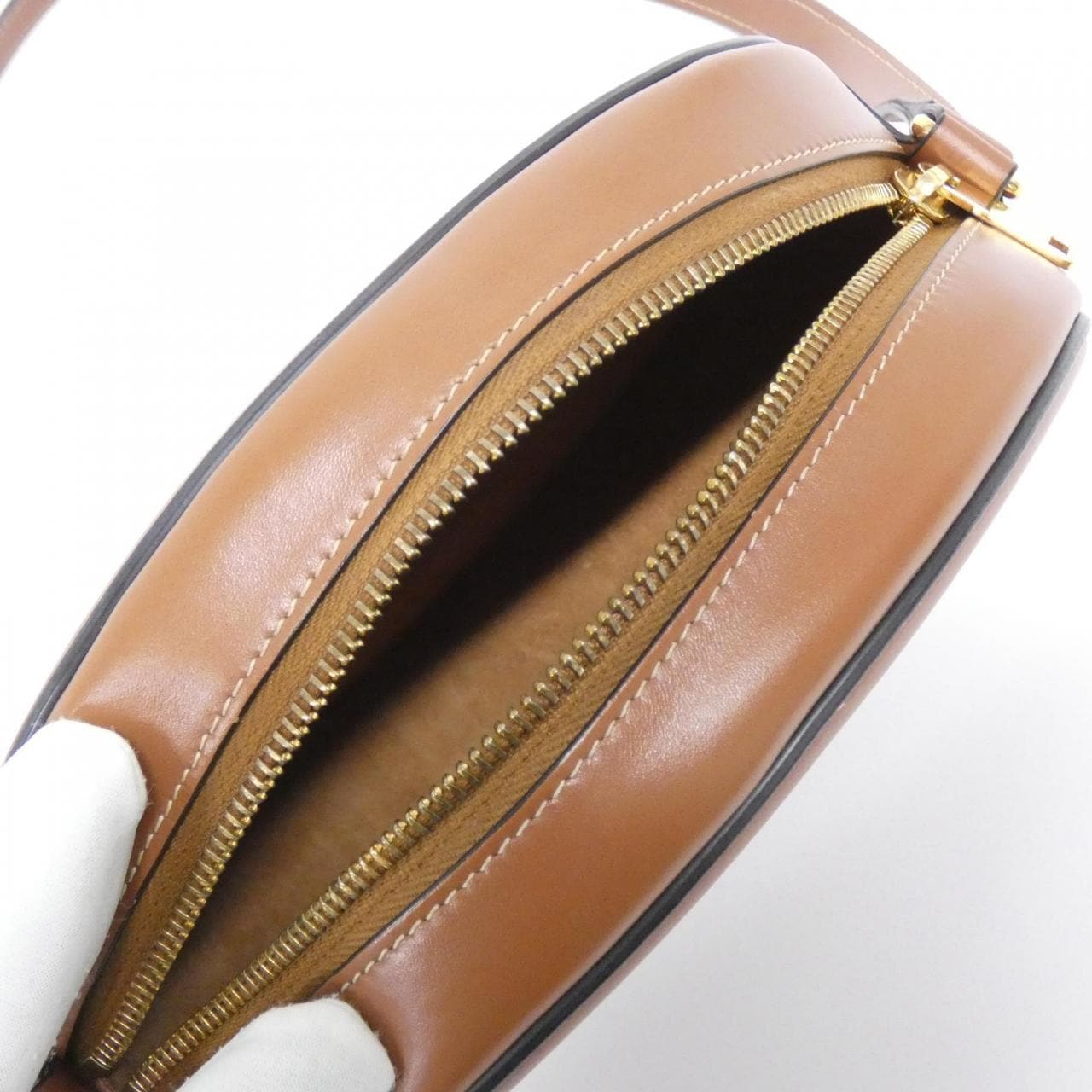 CELINE 198603DXC Shoulder Bag 黑色 中古品A - 縮圖 7