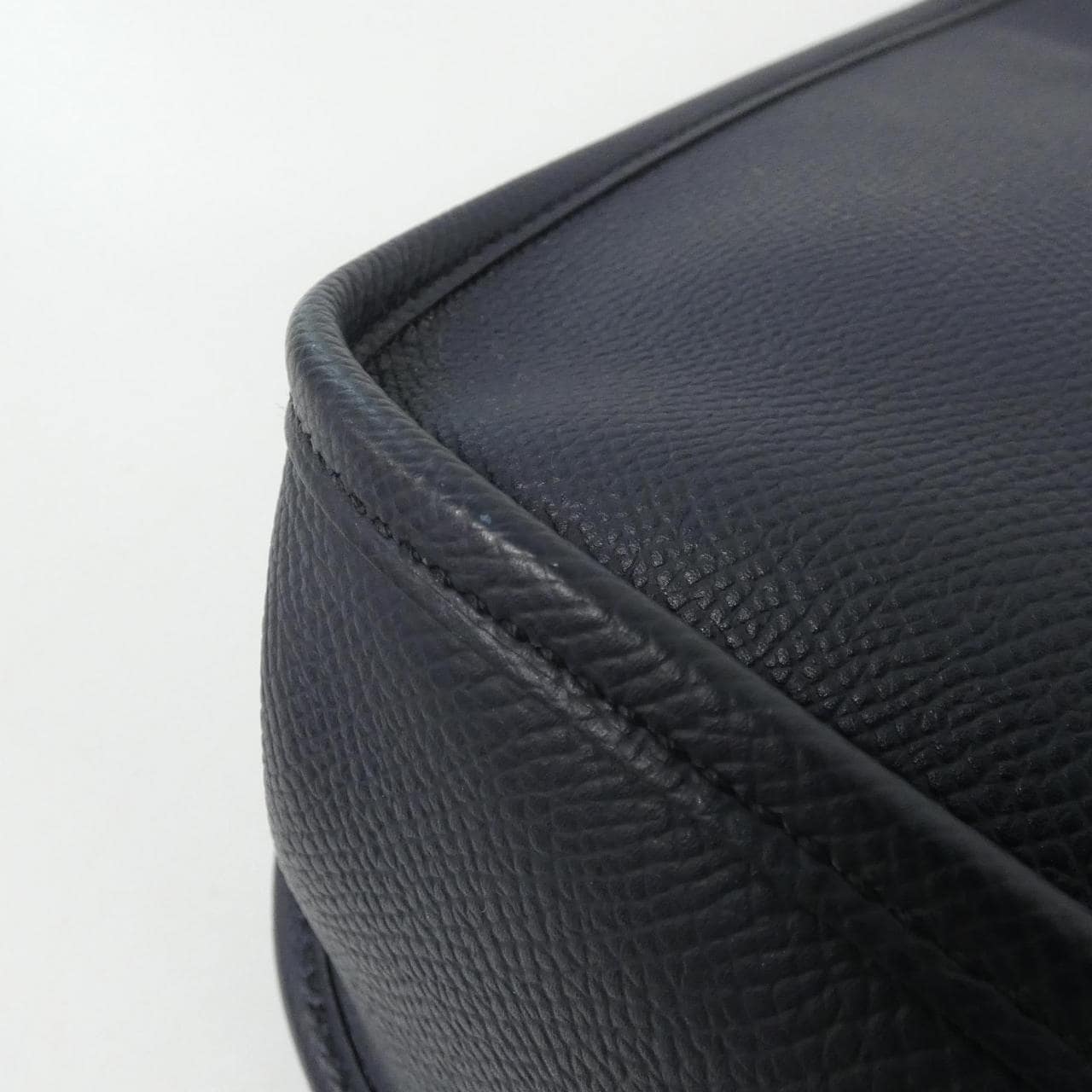 HERMES HERMÈS Evelyne 071937CK Shoulder Bag Epsom Black Epsom Leather - Thumbnail 4