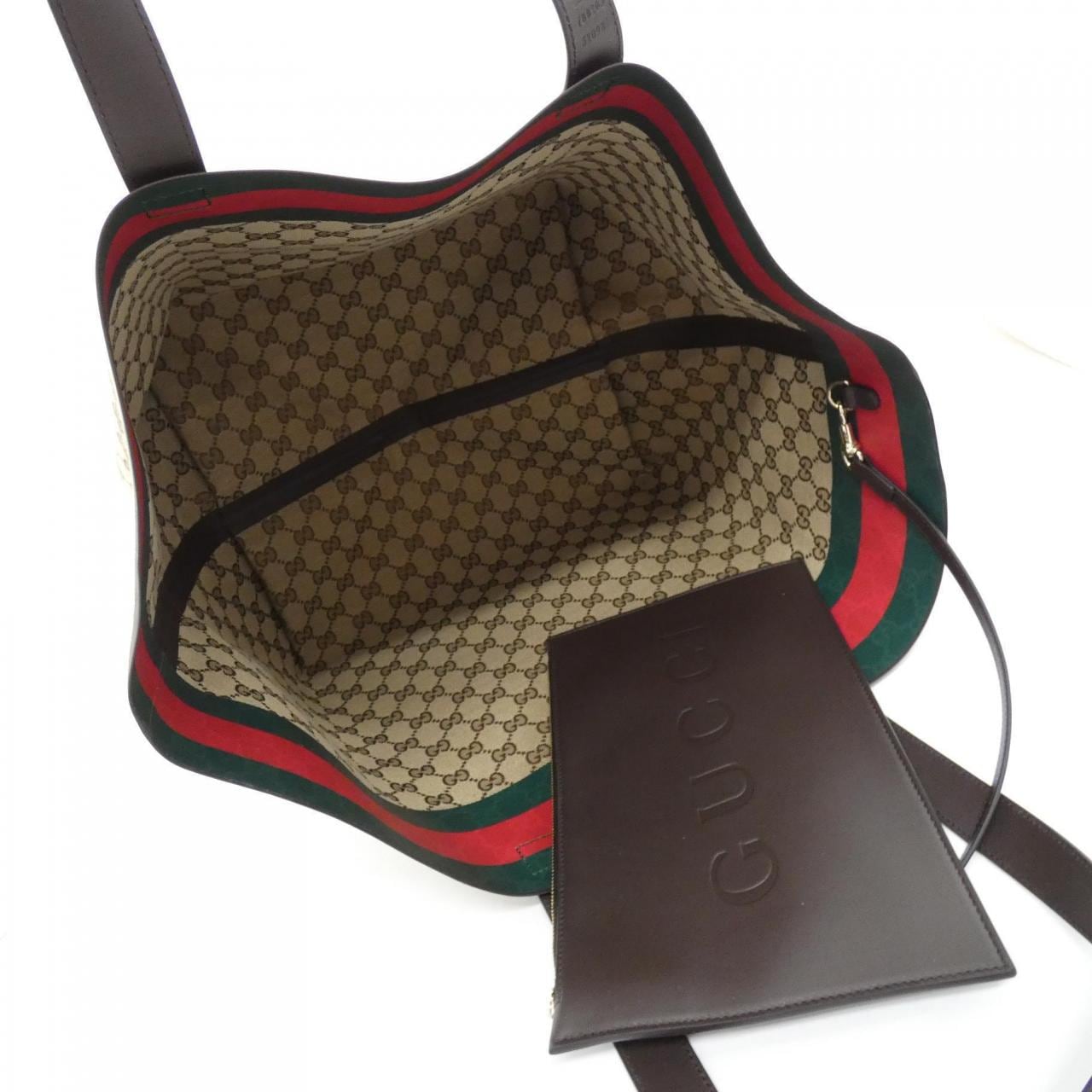 GUCCI 788203 FADH3 Bag Canvas 黑色 帆布 新品 - 縮圖 4