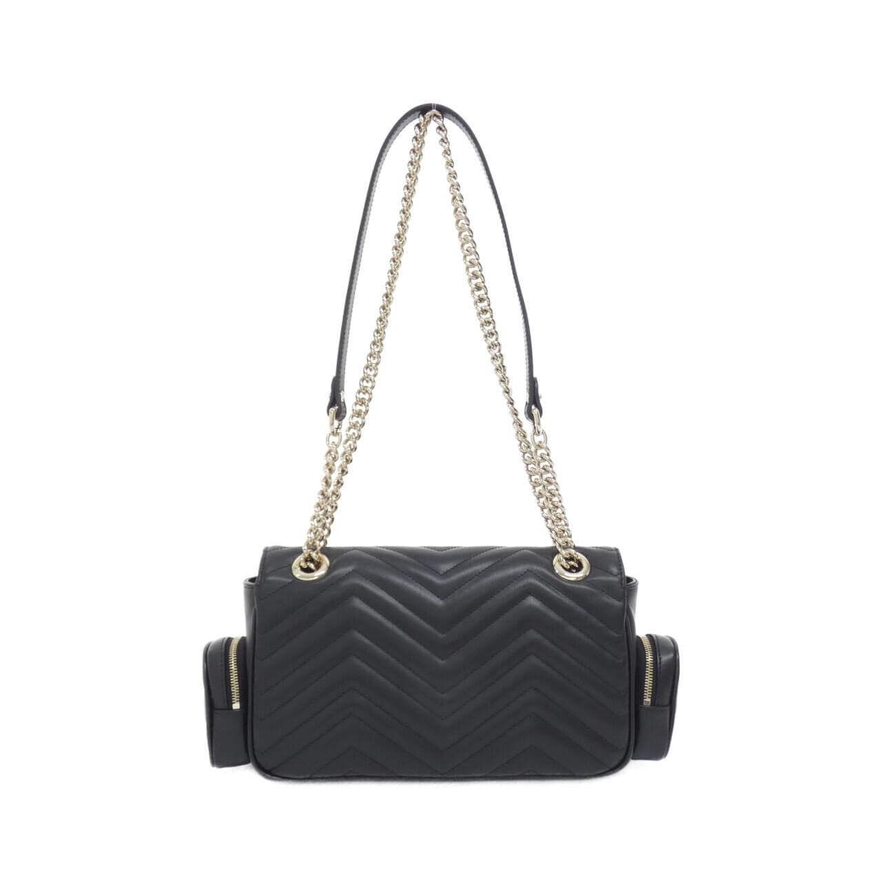 GUCCI 795228 AADPJ Shoulder Bag Leather 黑色 皮革 新品 - 縮圖 2