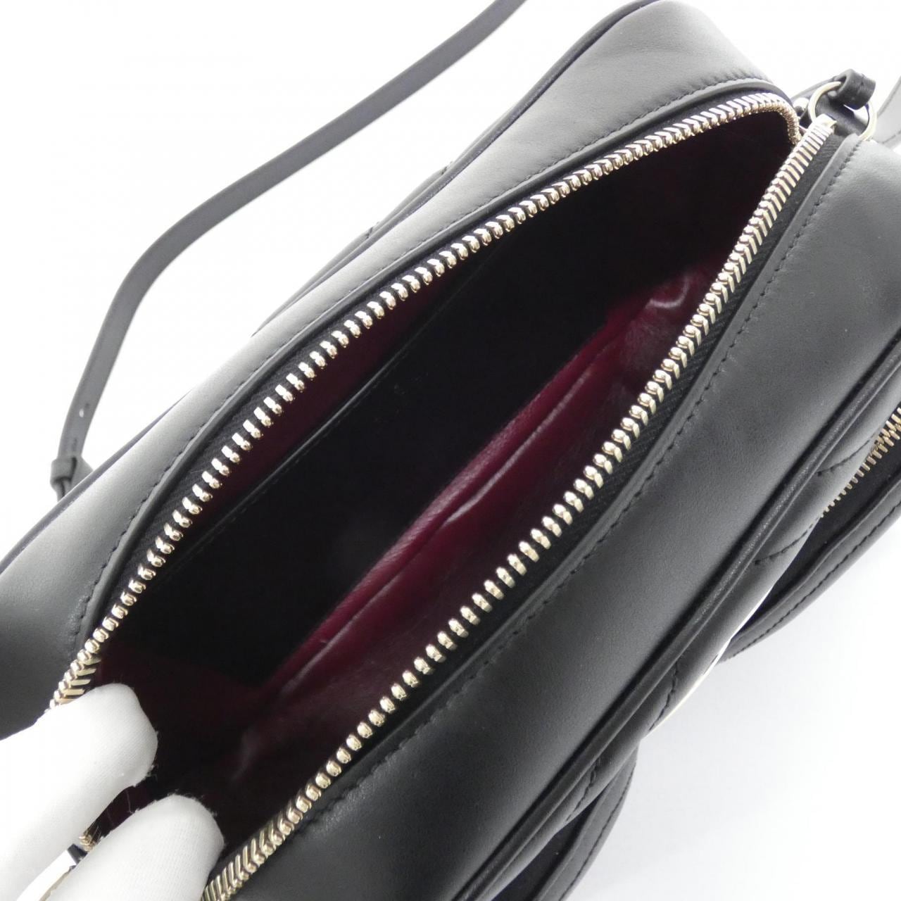 GUCCI 798715 AADPJ Shoulder Bag Leather 黑色 皮革 新品 - 縮圖 6