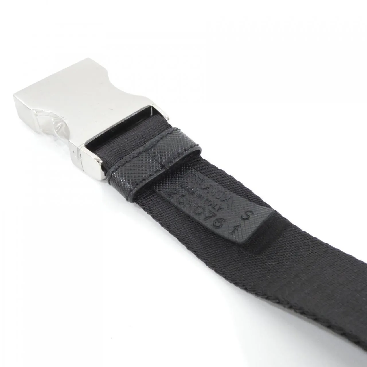 PRADA 2CN076 Belt Black New - Thumbnail 4