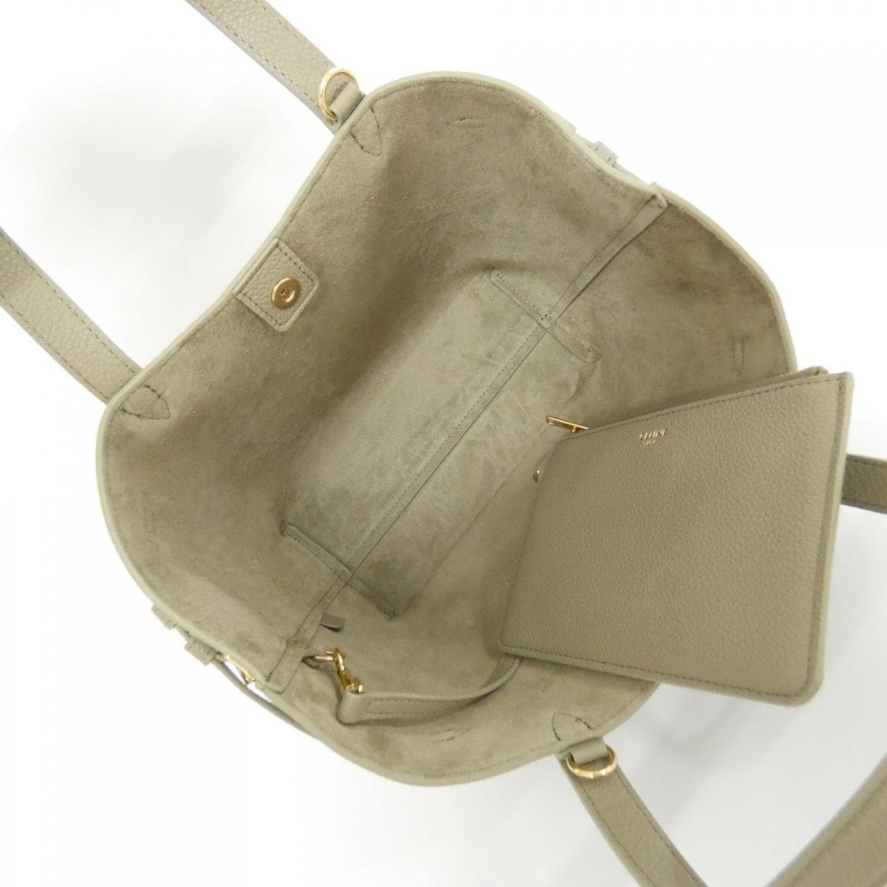 CELINE Cabas 121743ENY Bag 黑色 新品 - 縮圖 6