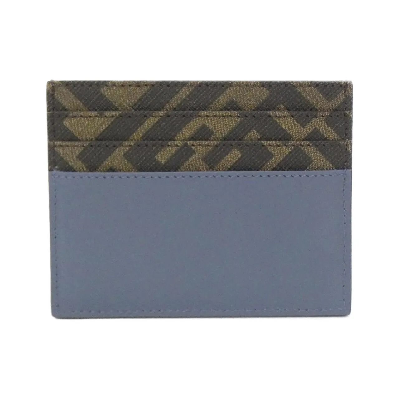 FENDI 7M0164 AFF2 Card Case Canvas Black Canvas New - Thumbnail 2