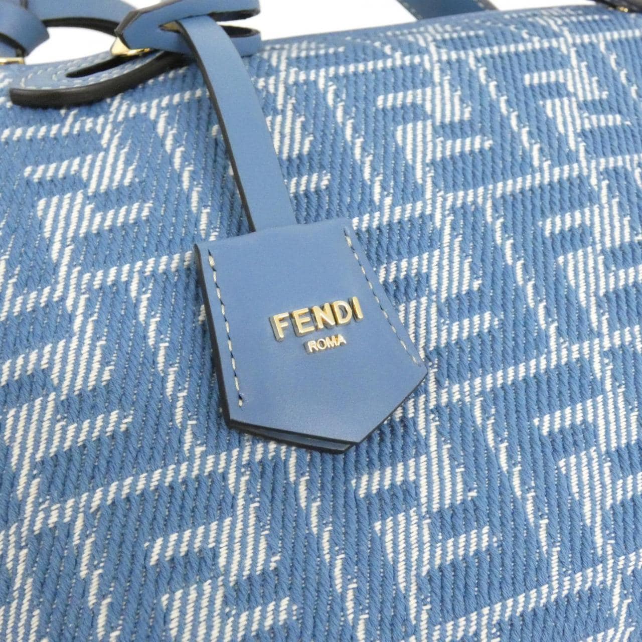 FENDI By The Way 8BL155 AUPX Bag Canvas Black Canvas New - Thumbnail 4
