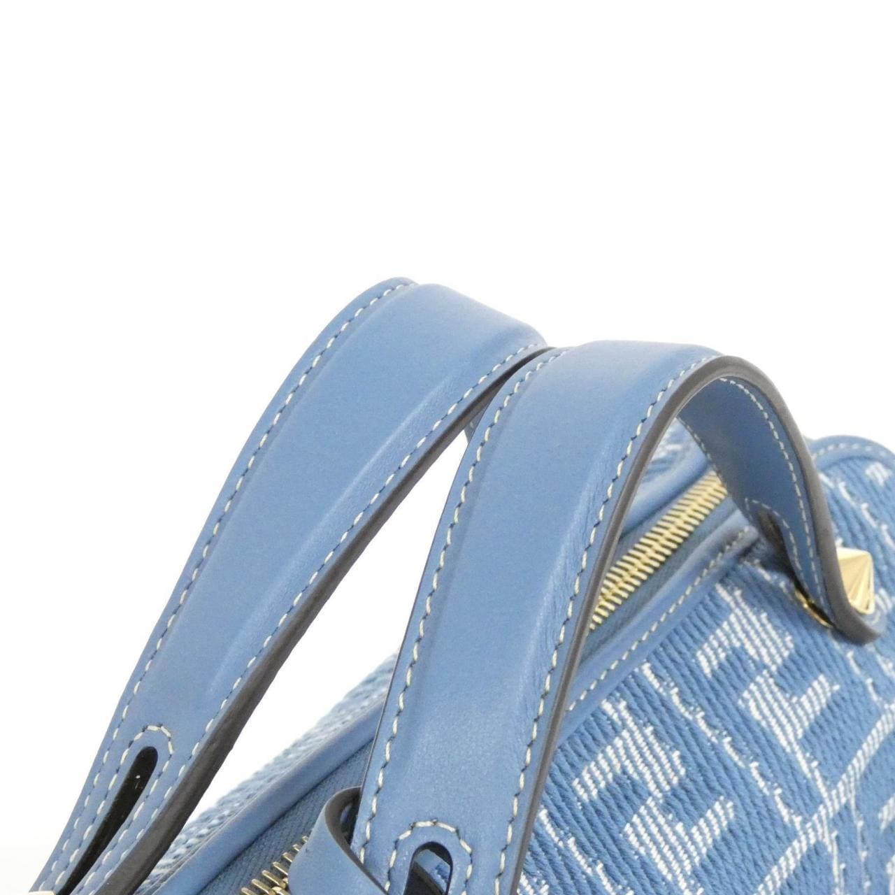 FENDI By The Way 8BL155 AUPX Bag Canvas Black Canvas New - Thumbnail 5