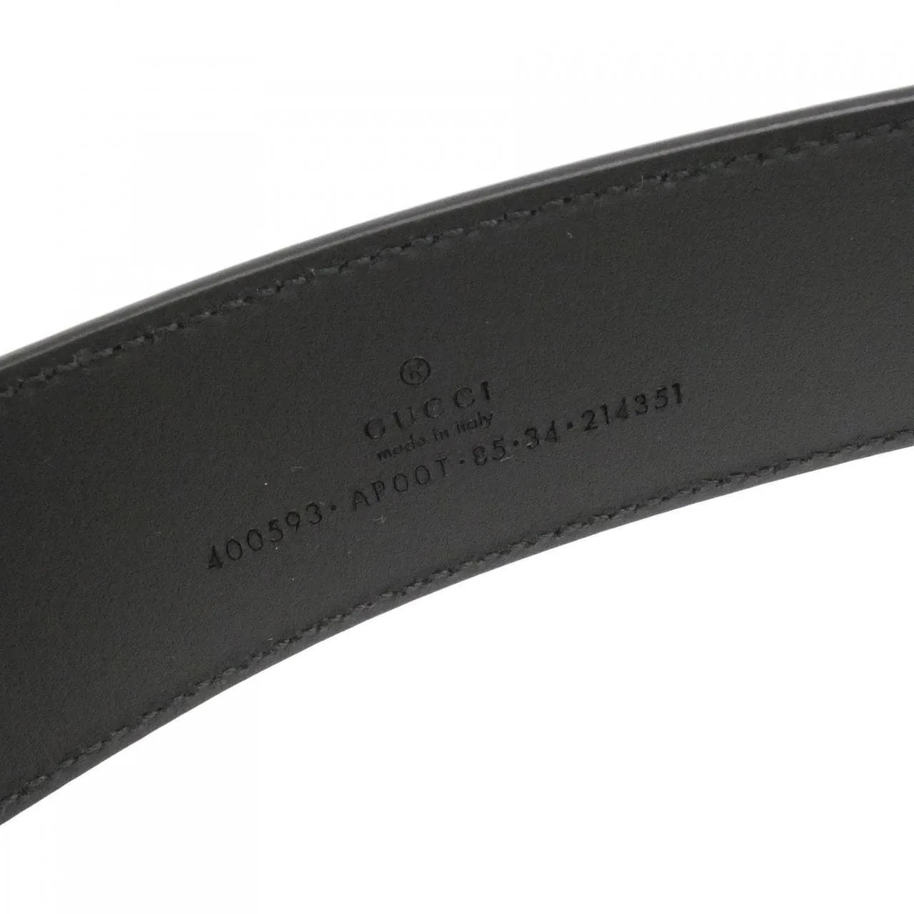 GUCCI Dionysus 400593 AP00T Belt Leather Black Leather New - Thumbnail 3