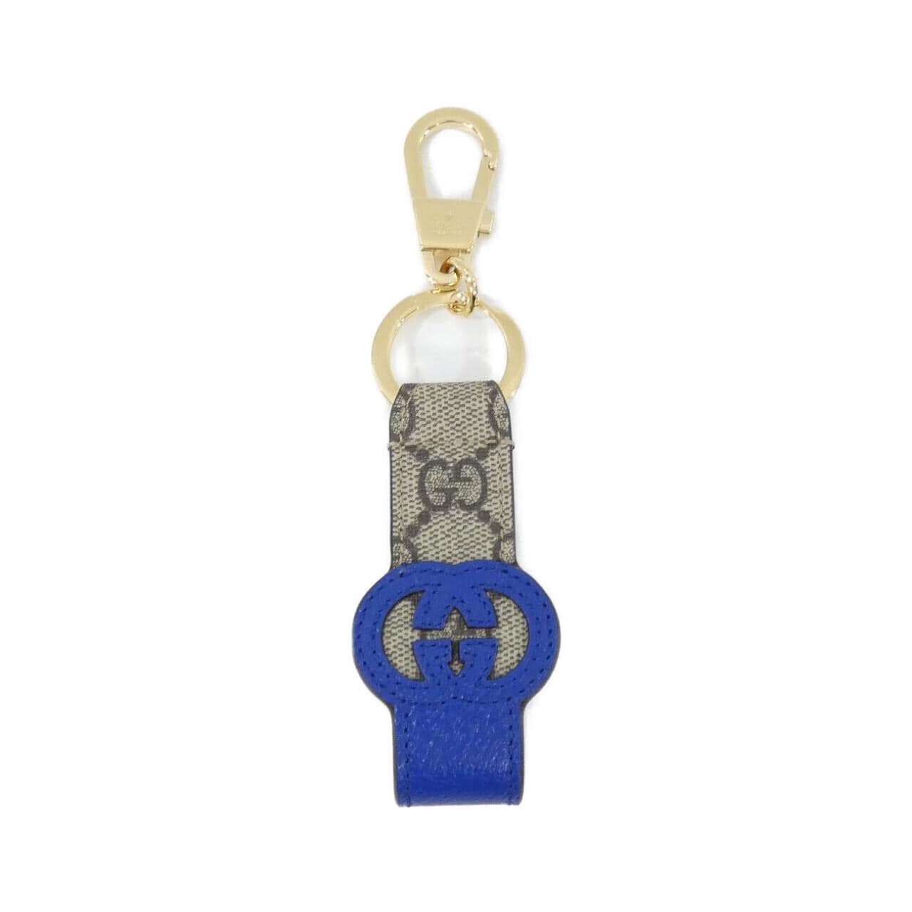 GUCCI 701432 K9GSG Key Case Canvas