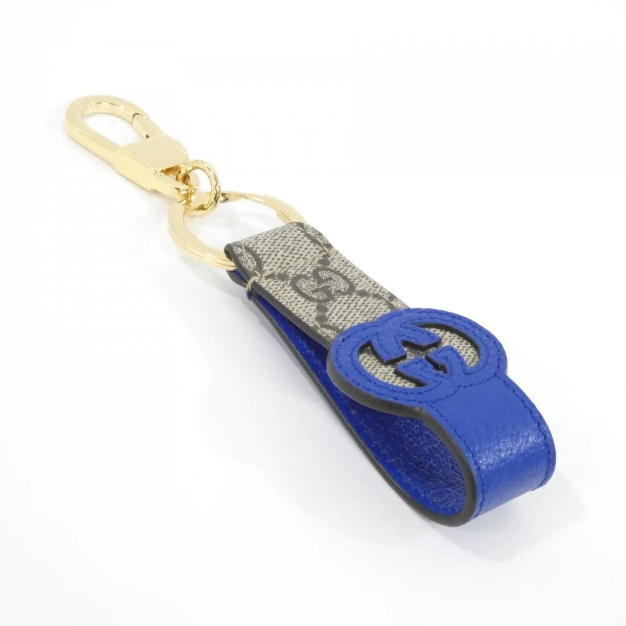 GUCCI 701432 K9GSG Key Case Canvas Canvas New - Thumbnail 3