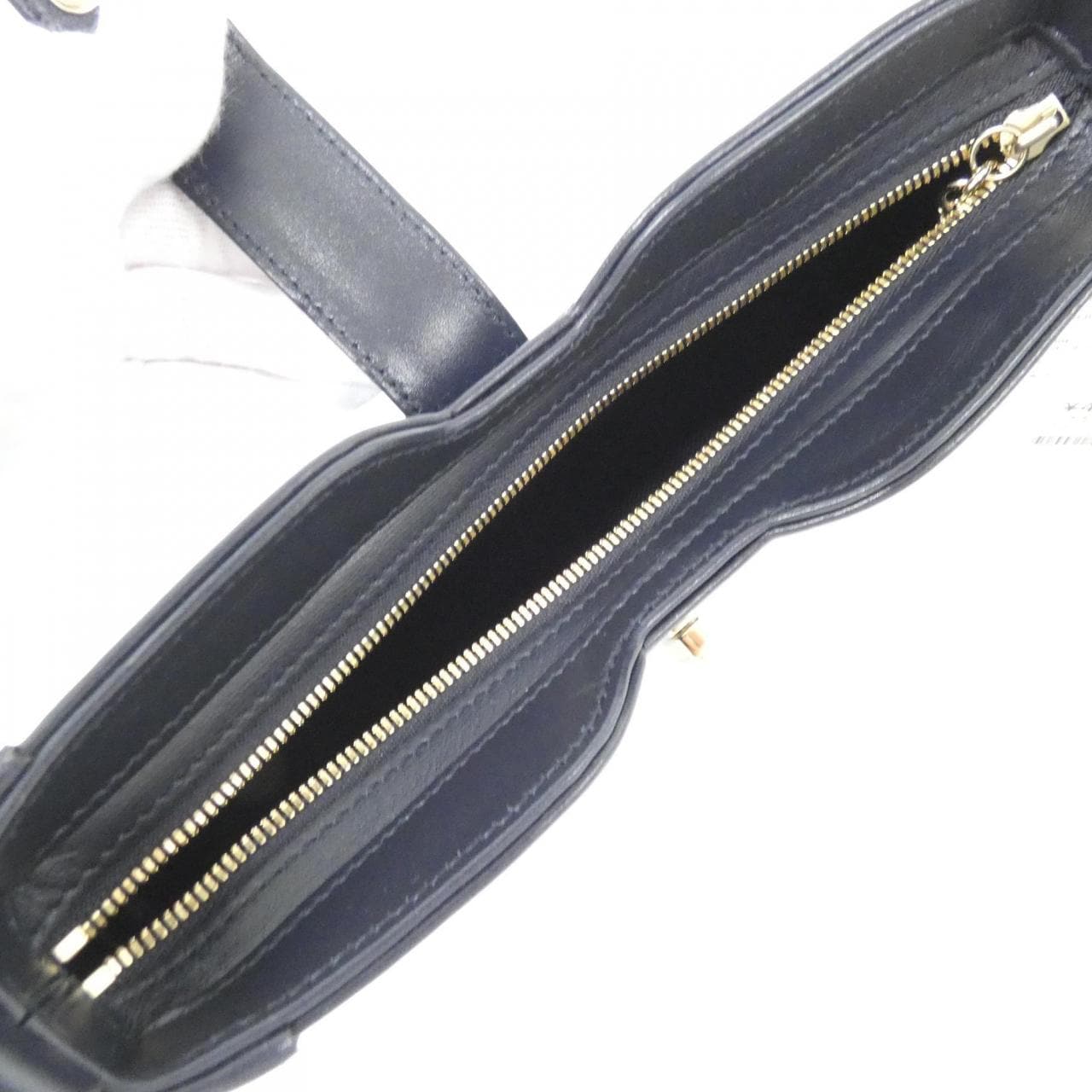 GUCCI 786015 FADGO Shoulder Bag Denim 黑色 牛仔布 新品 - 縮圖 6