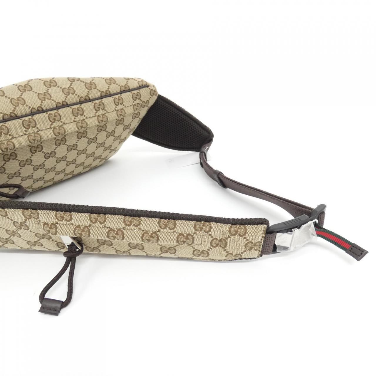GUCCI 804262 FADUK Belt Bag Canvas 黑色 帆布 新品 - 縮圖 5