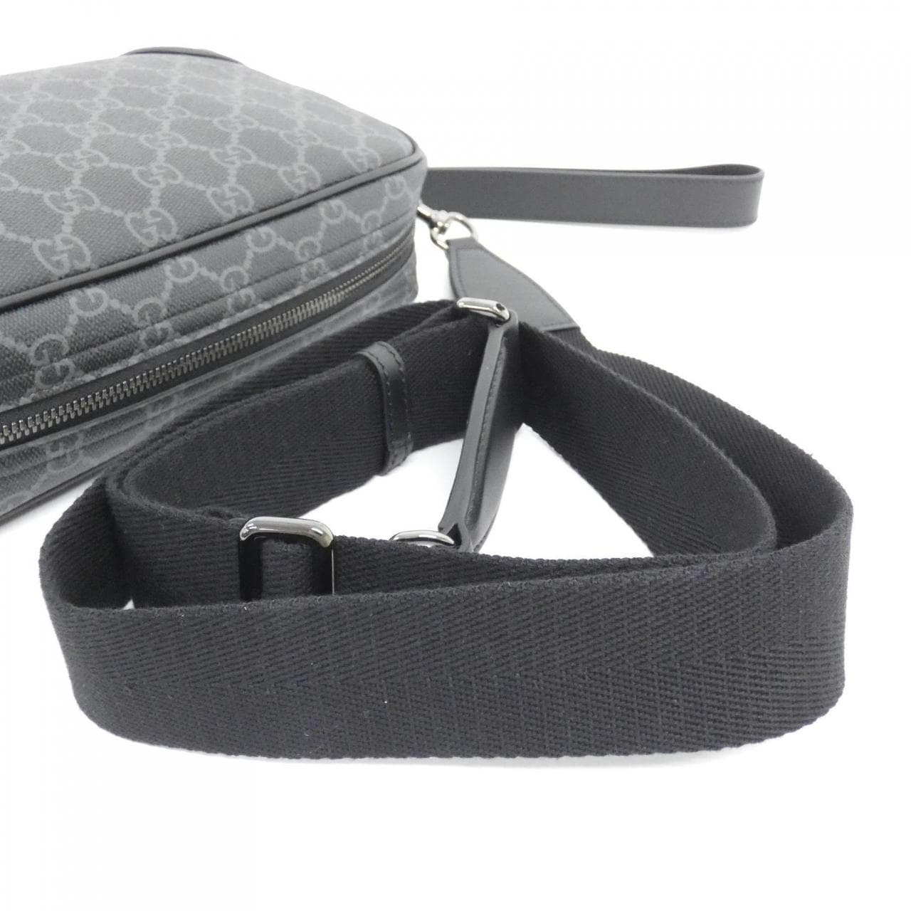 GUCCI 821155 FAED4 Shoulder Bag 黑色 新品 - 縮圖 5