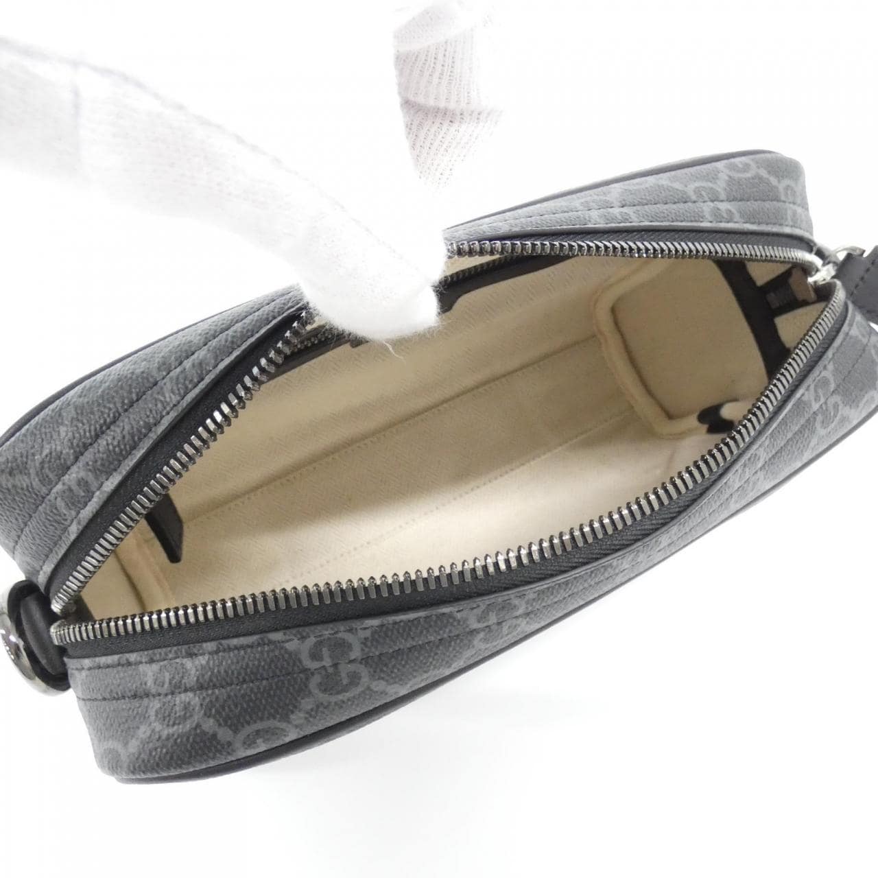 GUCCI 821155 FAED4 Shoulder Bag 黑色 新品 - 縮圖 7