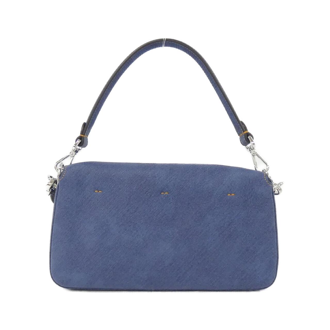 FENDI Baguette 8BR600 AUSZ Shoulder Bag Black New - Thumbnail 2