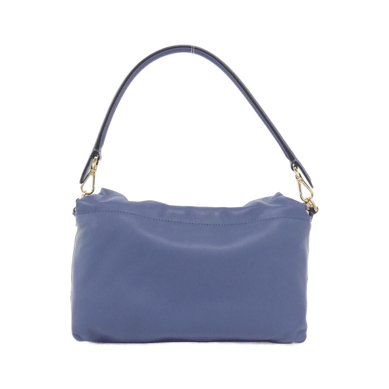 FENDI Baguette 8BR833 AQ0D Shoulder Bag Leather Black Leather - Thumbnail 2