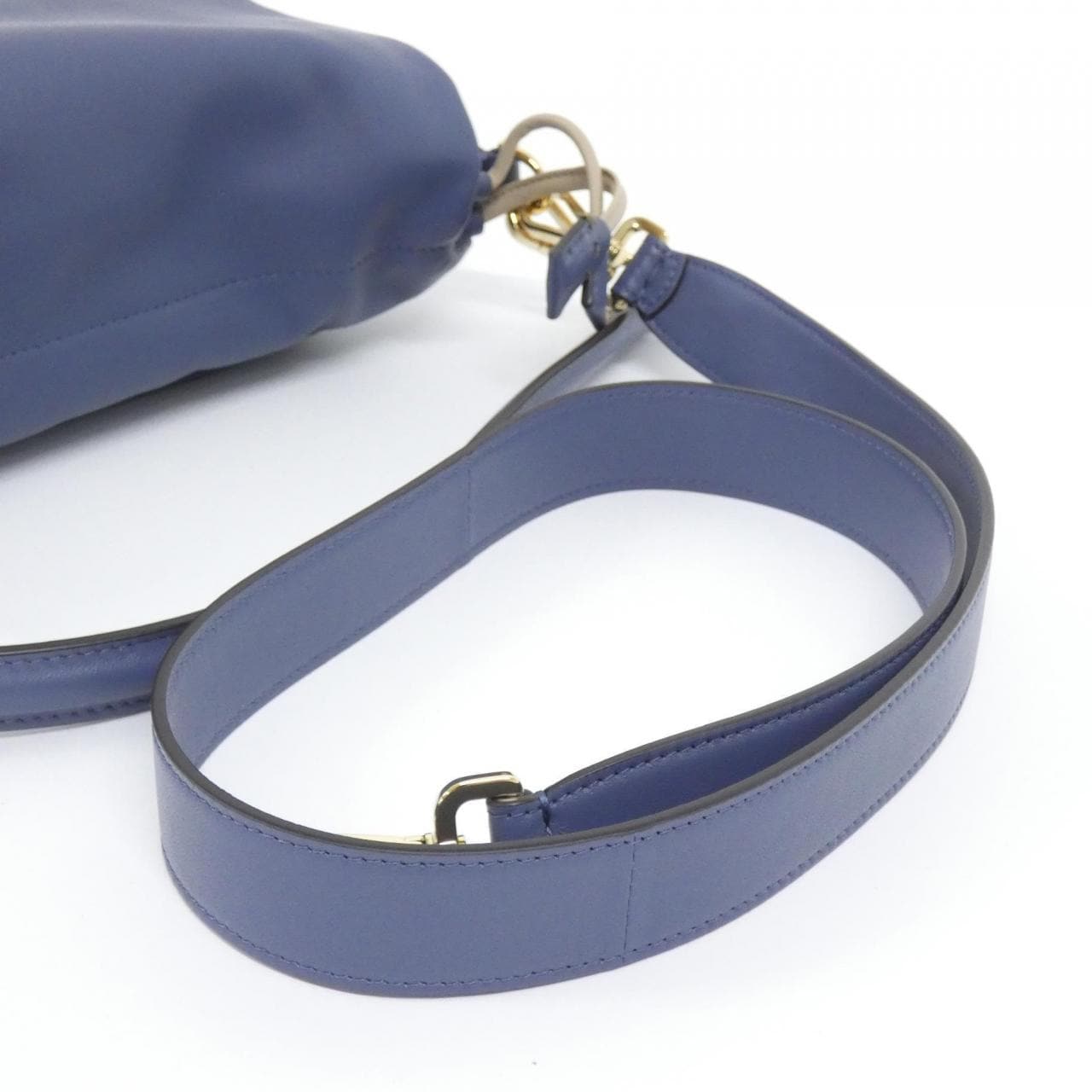 FENDI Baguette 8BR833 AQ0D Shoulder Bag Leather Black Leather - Thumbnail 5