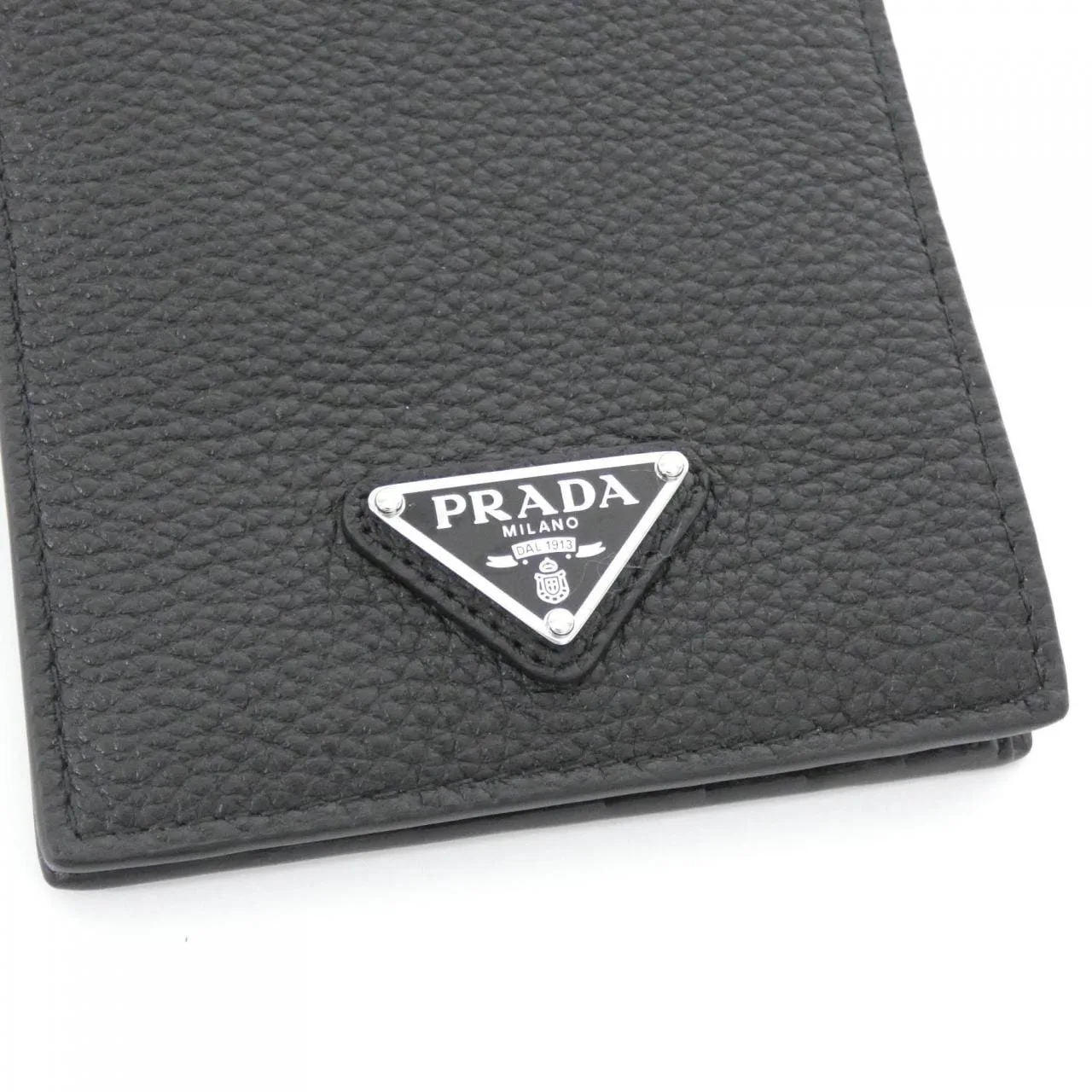 PRADA 2MO513 Coin Case 黑色 新品 - 縮圖 3