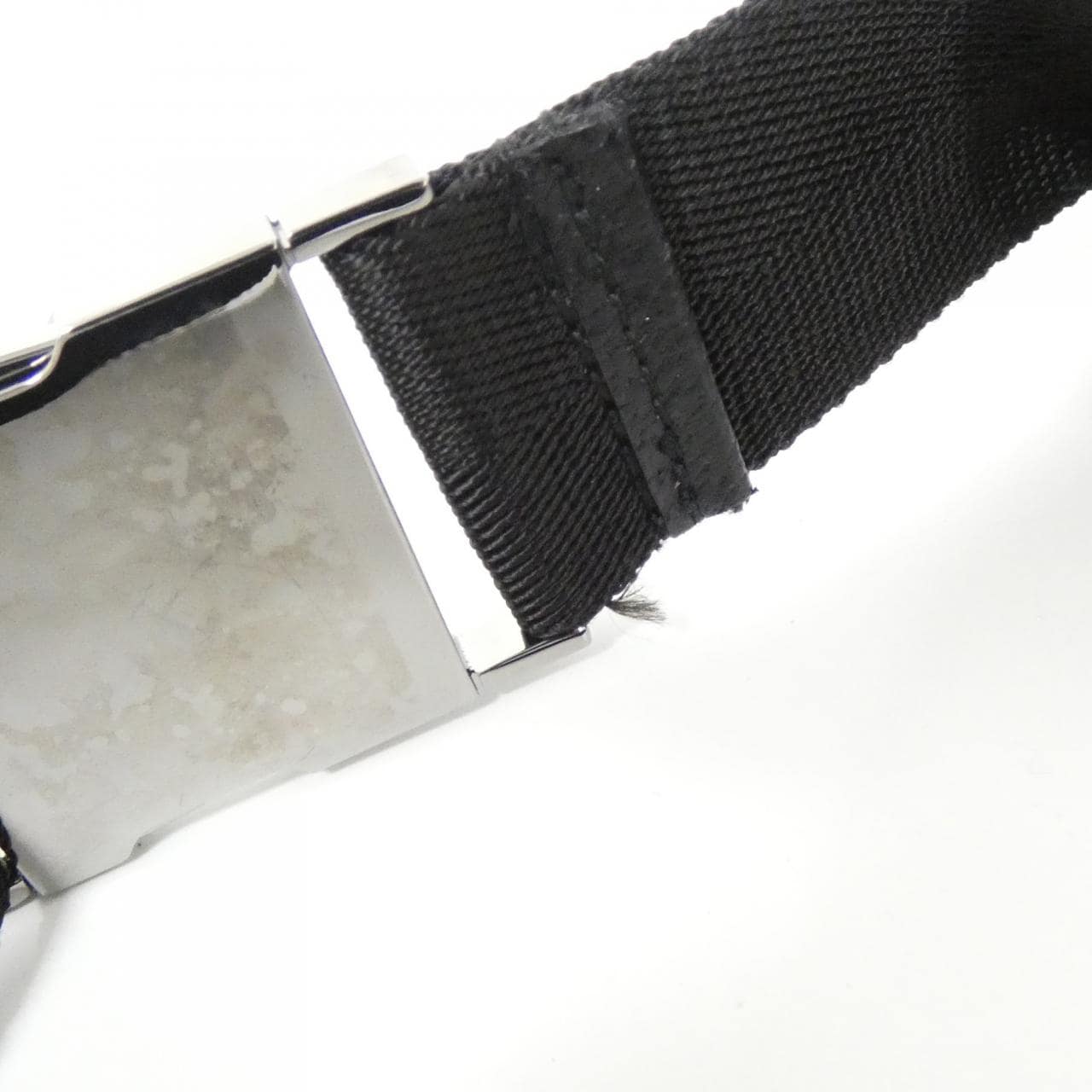 GUCCI 28566 Belt Bag Canvas 黑色 帆布 中古品A - 縮圖 5