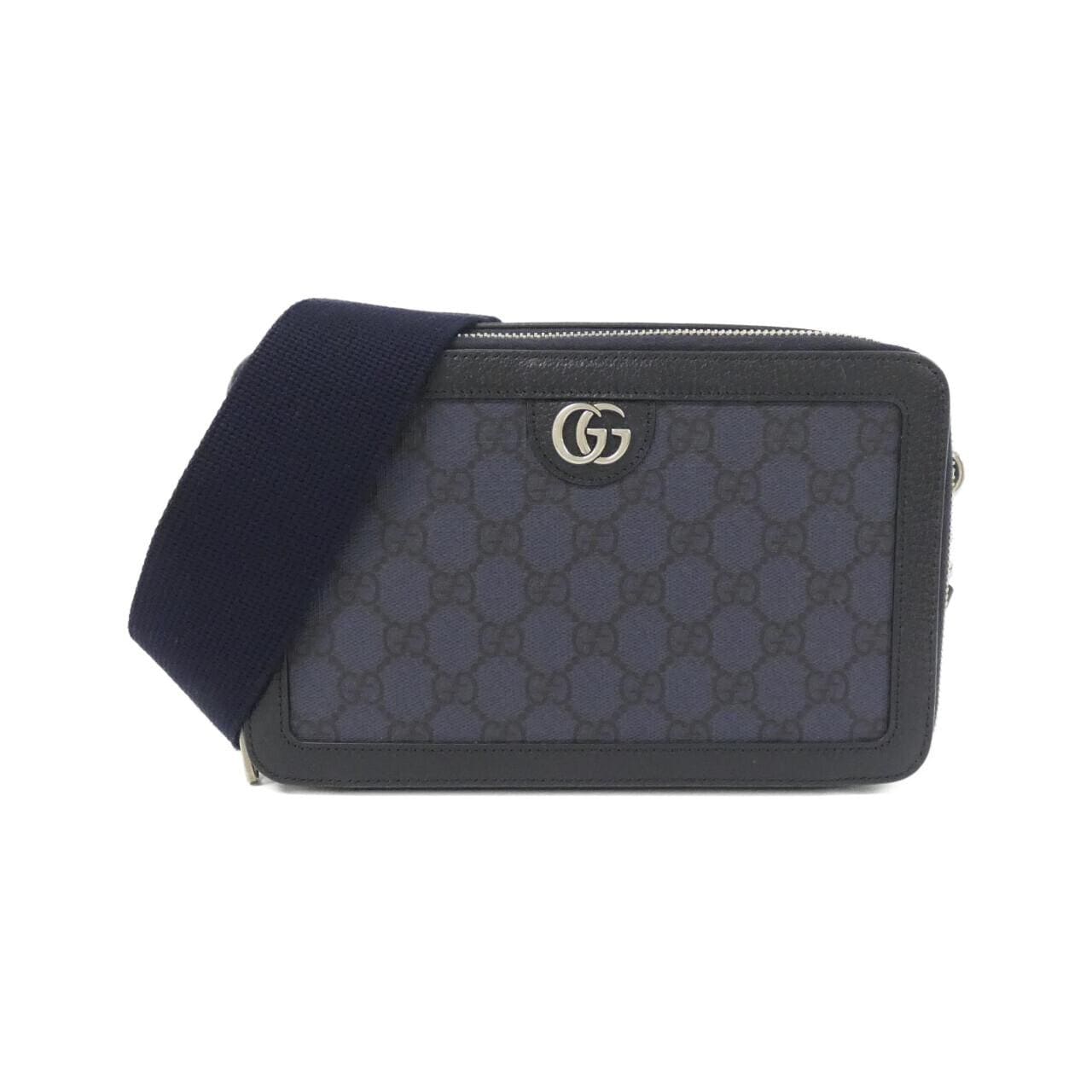 GUCCI Ophidia 771174 2ZGMN Shoulder Bag Canvas Black
