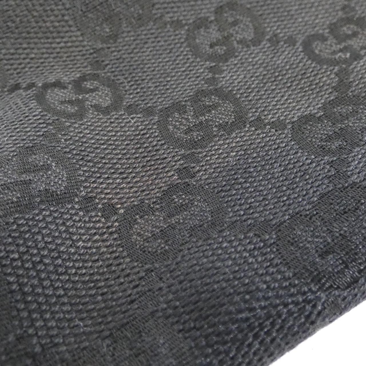 GUCCI 28566 Belt Bag Canvas 黑色 帆布 中古品B - 縮圖 4