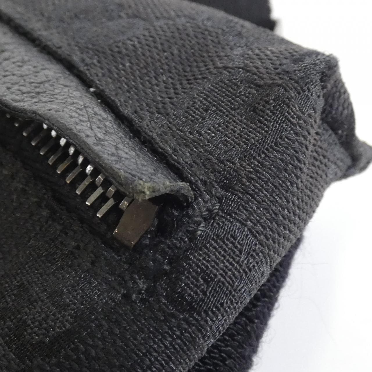 GUCCI 28566 Belt Bag Canvas 黑色 帆布 中古品B - 縮圖 6