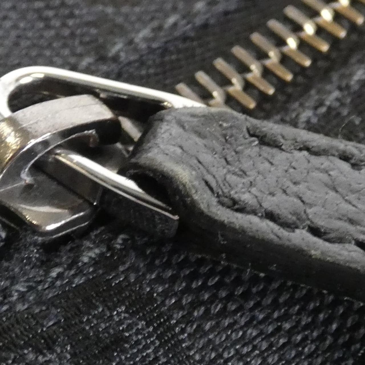 GUCCI 28566 Belt Bag Canvas 黑色 帆布 中古品B - 縮圖 7