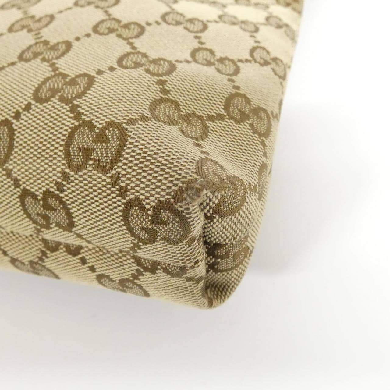 GUCCI 388924 KQWFZ Shoulder Bag Canvas 黑色 帆布 中古品A - 縮圖 3